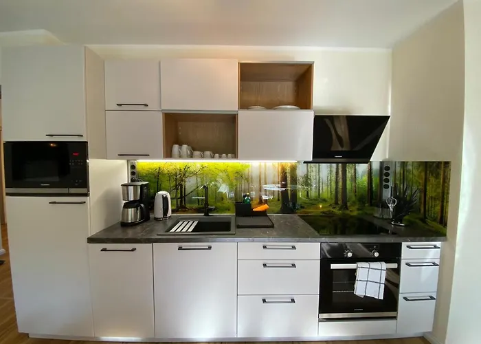 Luxurioeses Rollstuhlgerechtes Ferienapartment A1 Mit Umzaeunten Garten, 65qm Apartment *